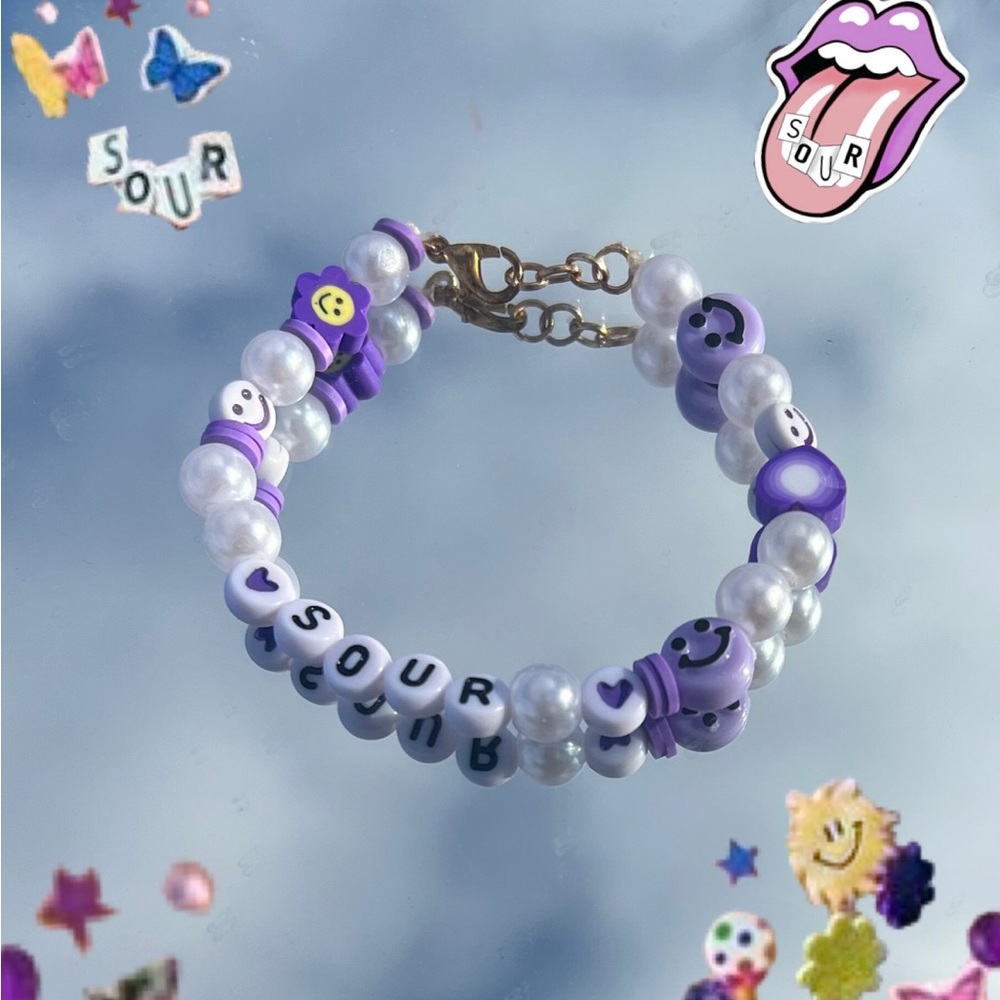 Olivia Rodrigo ‘SOUR’ Bracelet 💜